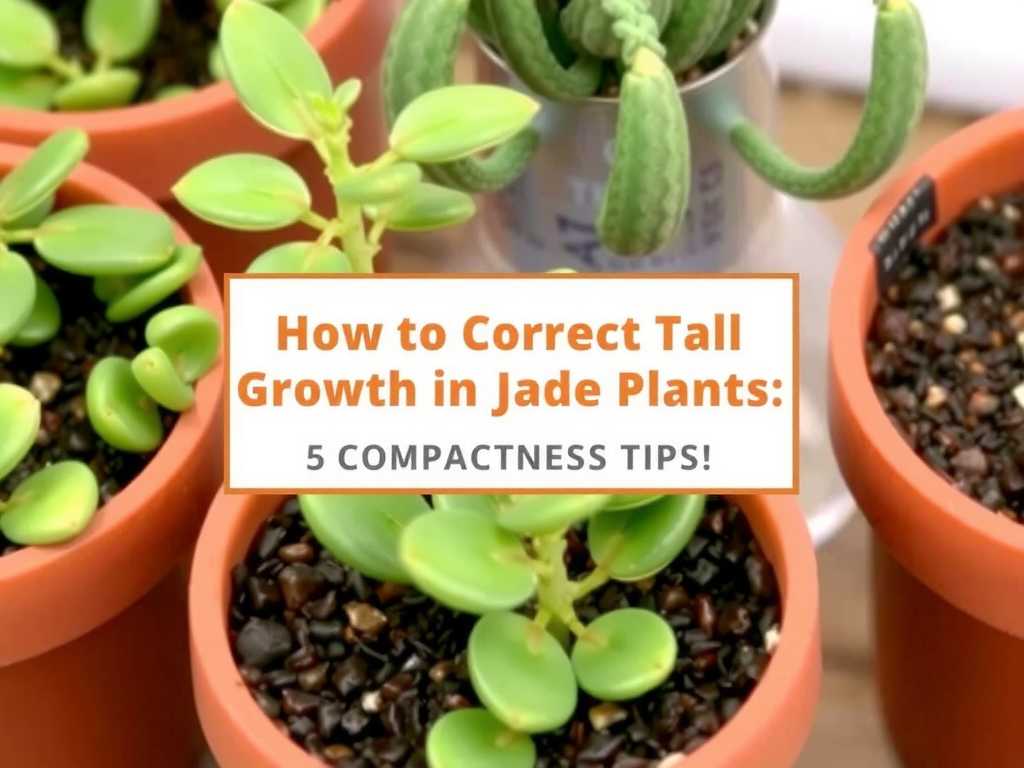 How to Fix Jade Plant Tall Growth in Small Pots: 5 Compactness Hacks(1)