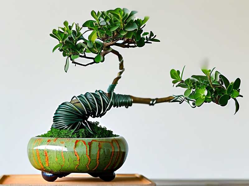 How to Shape Jade Plant Bonsai with Wire Training: 4 Step-by-Step Guides
