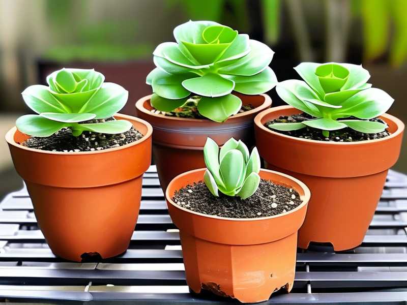 How to Repot Variegated Jade Plant in Terra Cotta Pots: 2 Drainage Tips