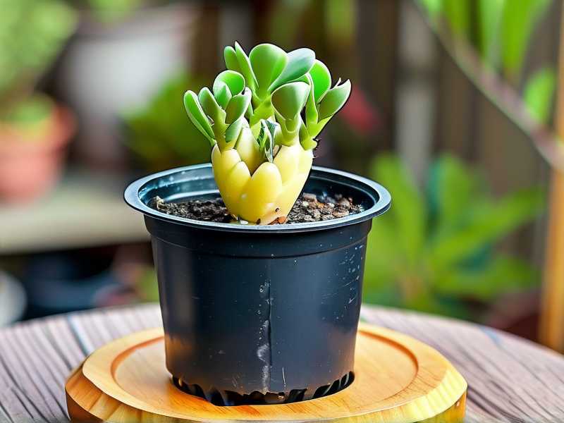How to Repot Dwarf Jade Plant in Plastic Pots: 2 Drainage-Boosting Tips