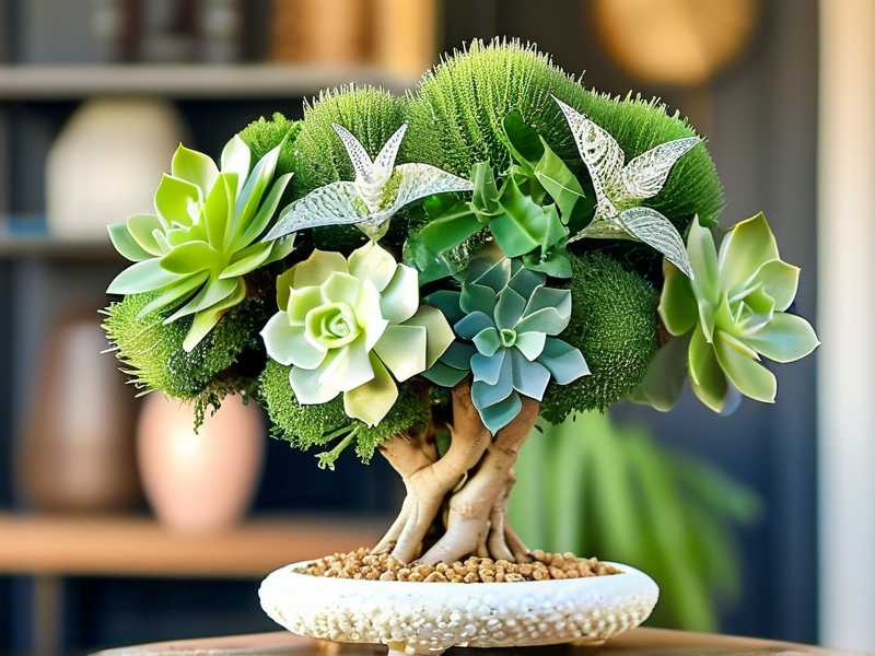 How to Create Jade Plant Topiary for Weddings: 3 Decorative Shapes