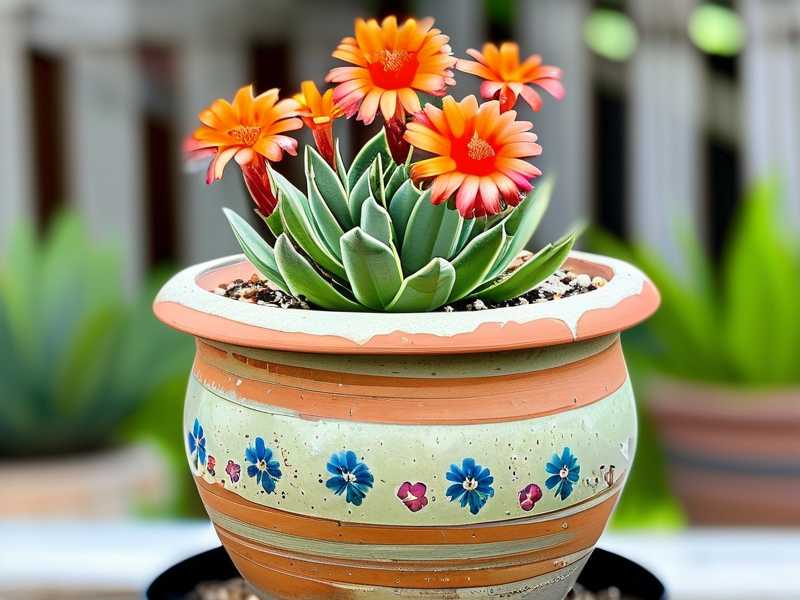 How to Repot Hummel’s Sunset Jade in Ceramic Pots: 2 Stability Tips